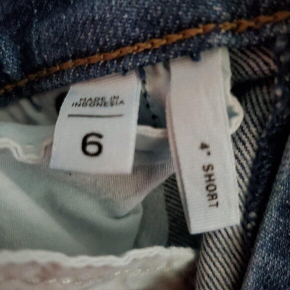 🏆398 Loft Raw Hem Denim shorts - Picture 5 of 5